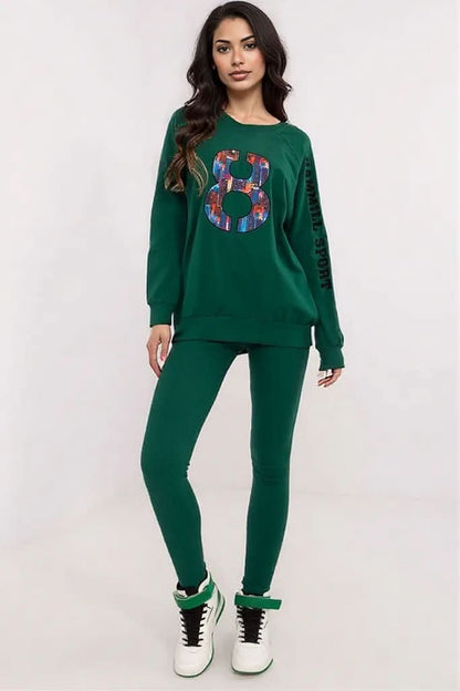 Everyday Casual Suit set green EU one-size-fits-all | US one-size