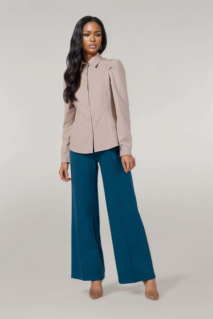 Long sleeve shirt BeWear beige 2