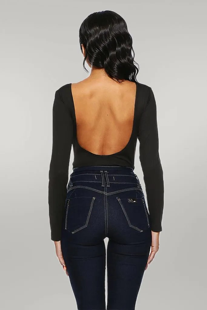 Button Detail Bodysuit