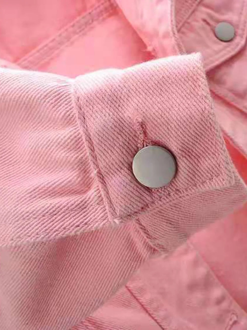 Full Size Cropped Denim Jacket