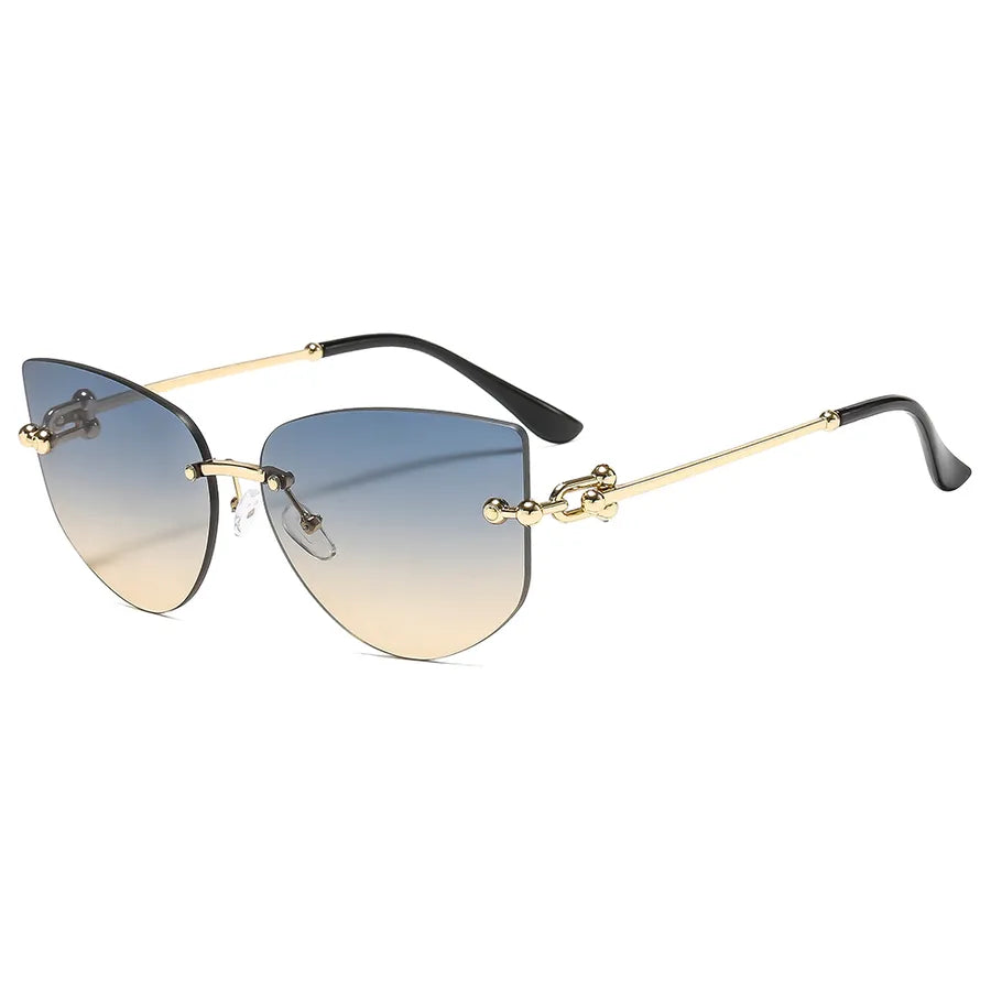 Cat Eye Style Sun Glasses