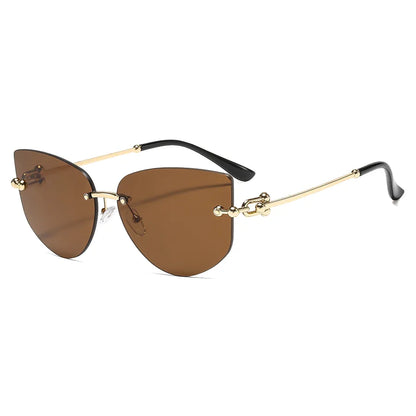 Cat Eye Style Sun Glasses