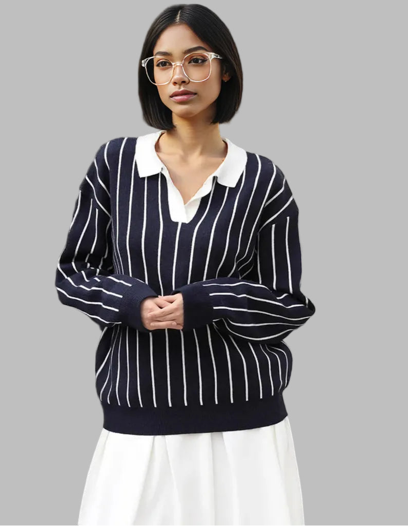 European Style Casual Street Fashion Long Sleeve