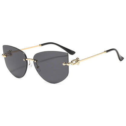 Cat Eye Style Sun Glasses